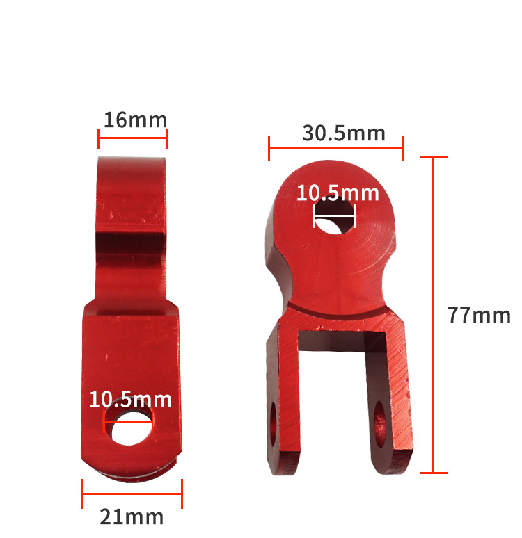 Bộ 2 pat nâng phuột bằng nhôm CNC