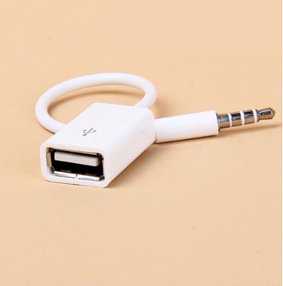 jack chuyển đổi từ USB OTG Sang jack 3.5mm ( đầu tròn)