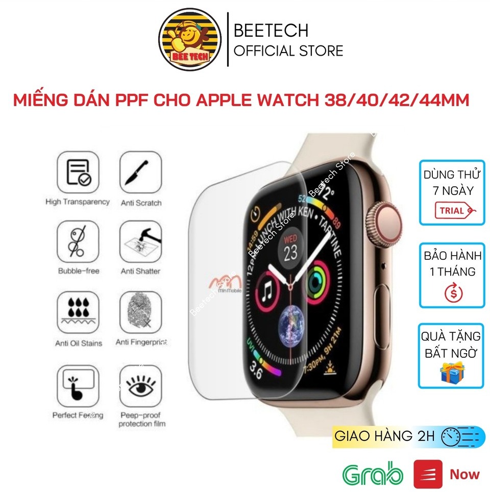 Miếng dán PPF Apple Watch chống va đập, tự phục hồi - Beetech
