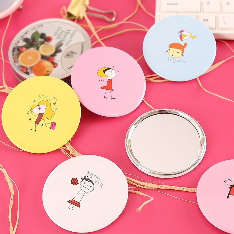 Gương trang điểm mini bỏ túi xách (e16)