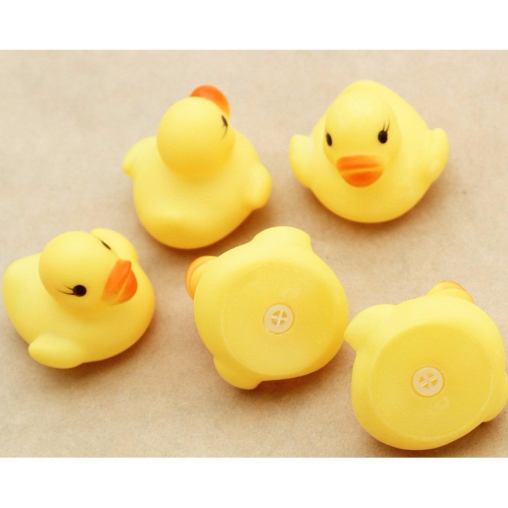 5 Vịt Con Thả Bồn Tắm Có Còi Phát Nhạc