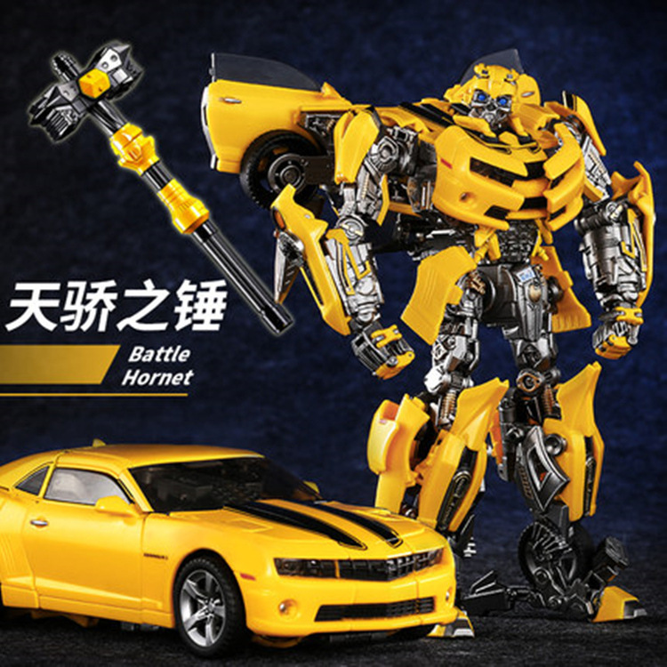 Mô hình Robot lớn bumblebee robo vàng biến hình được thành xe transformers 2034