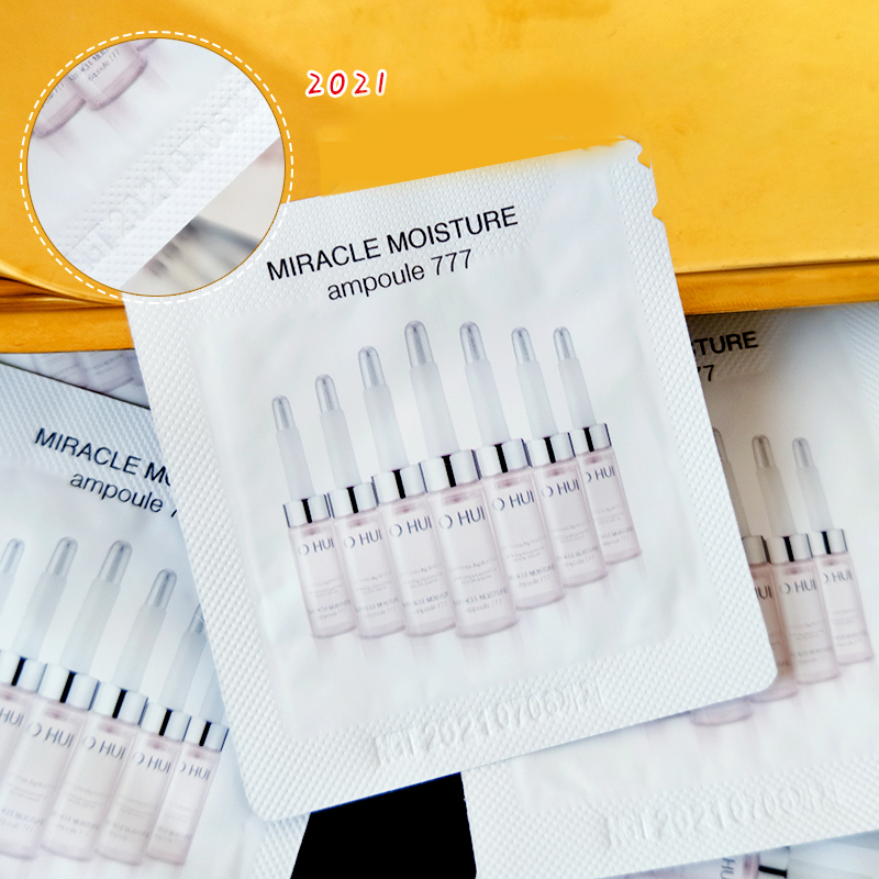 Combo 15 Sample Tinh Chất Dưỡng Ẩm Ohui Miracle Moisture Ampoule 777