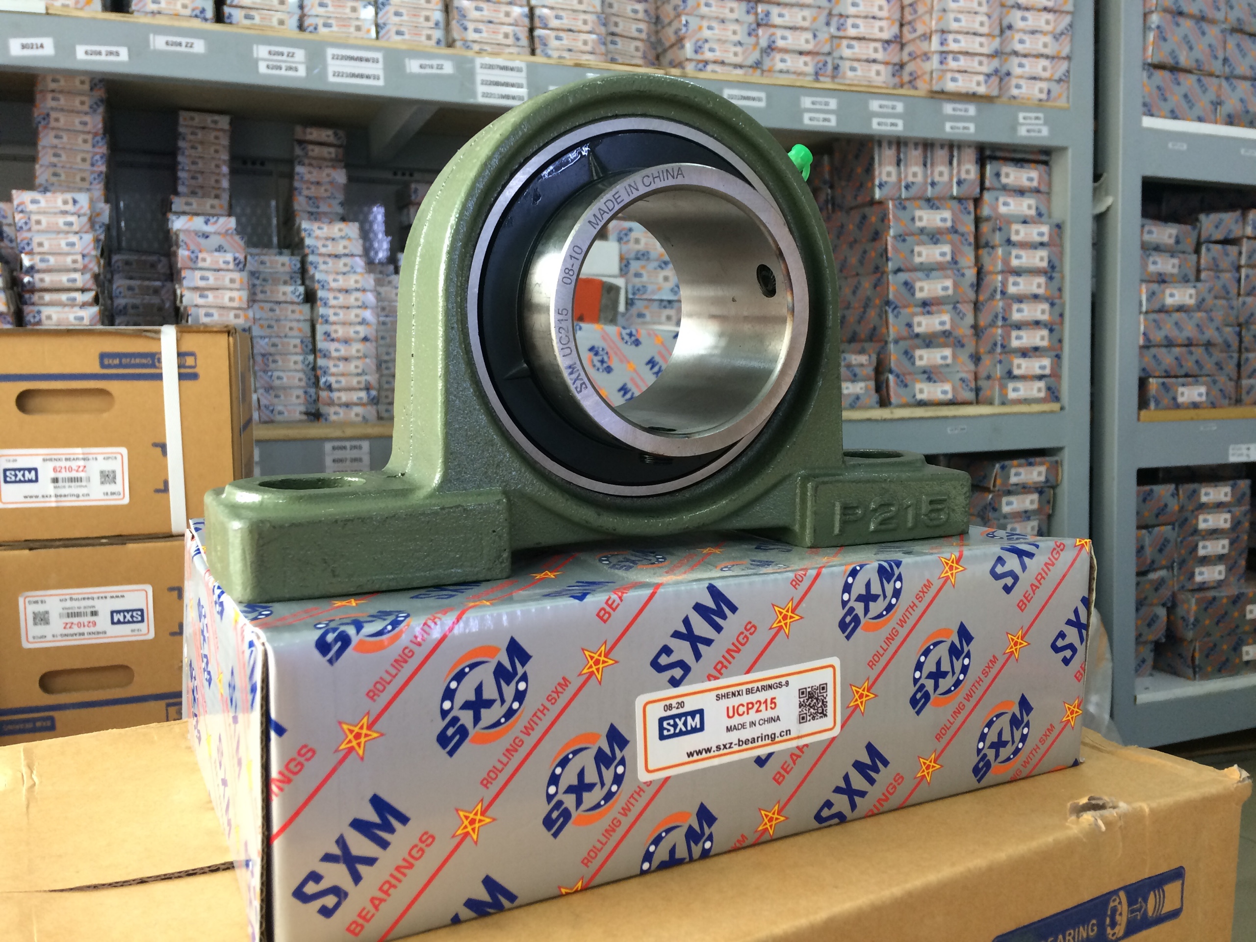Gối đỡ vòng bi trục 75mm UCP215