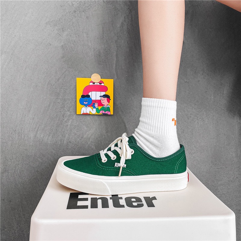 Giày thể thao nam nữ ulzzang canvas classic màu đặc biệt, giay học sinh, sinh viên