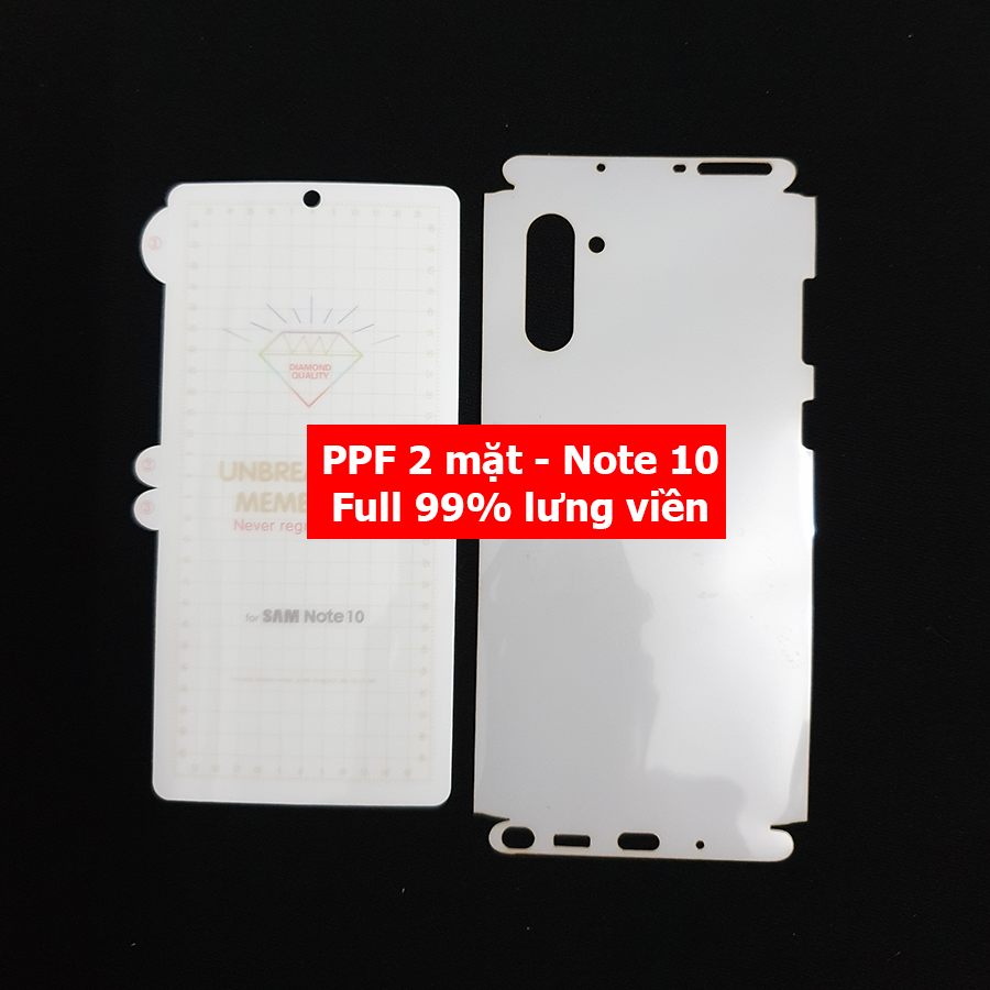 Bộ ppf full body note 10
