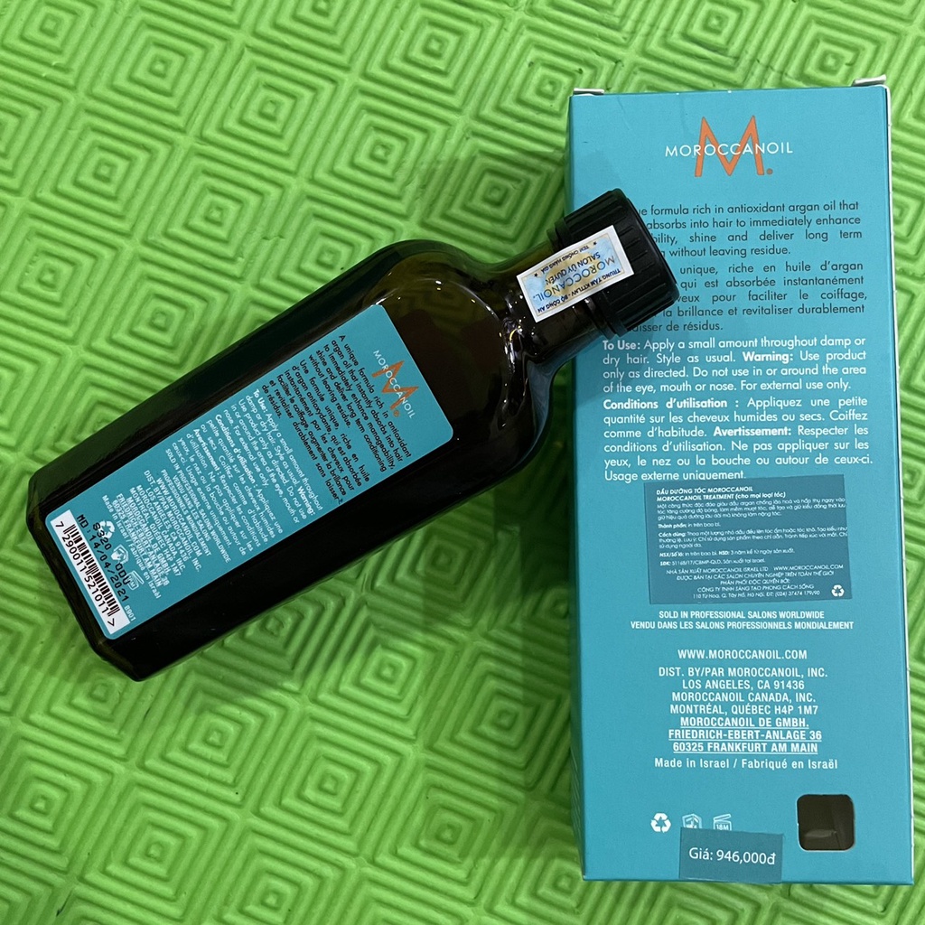 Tinh dầu dưỡng chăm sóc tóc Moroccanoil Treatment 100ml ( For All Types Hair ) ( New 2023 )