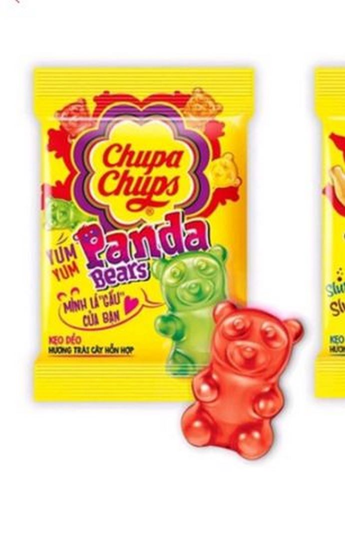Kẹo dẻo chupa chups panda - 1 gói