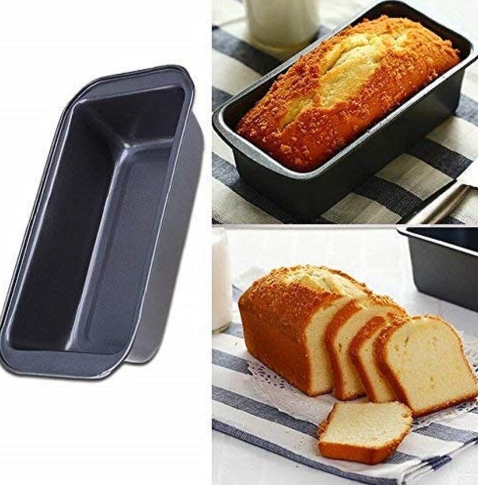 Khuôn Loaf Chống Dính Chữ Nhật Làm Bánh Mì Hoa Cúc 25 cm x 13 cm x 6 cm
