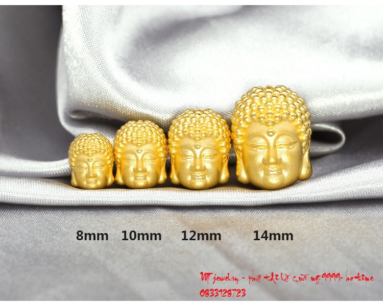 Charm Phật di lặc vàng 9999
