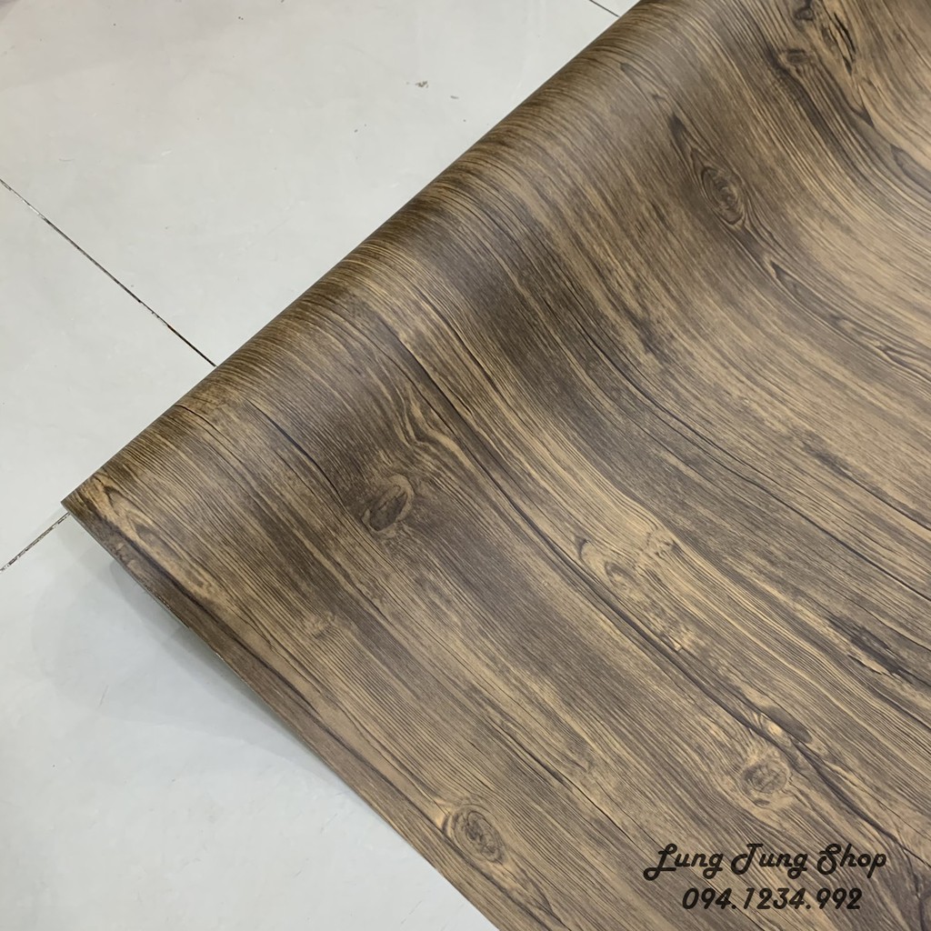 Decal vân gỗ - Giấy dán tường vân gỗ G17