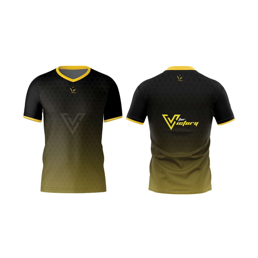 Áo thun đội tuyển V Gaming siêu quậy  Cổ chữ V