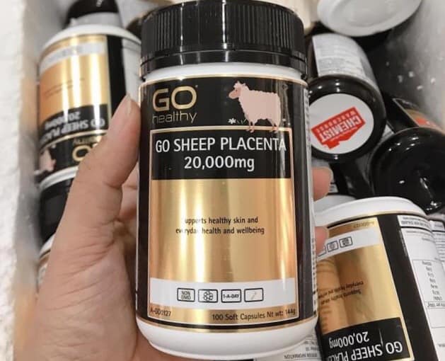 NHAU THAI CỪU GO PLACENTA 20,000MG - 100 Caps