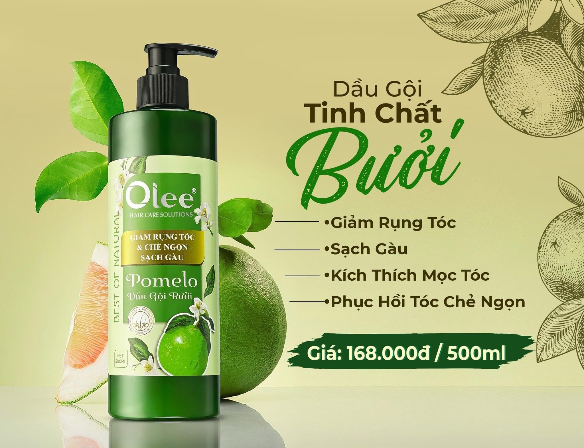 DẦU GỘI TINH DẦU VỎ BƯỞI NGUYÊN CHẤT