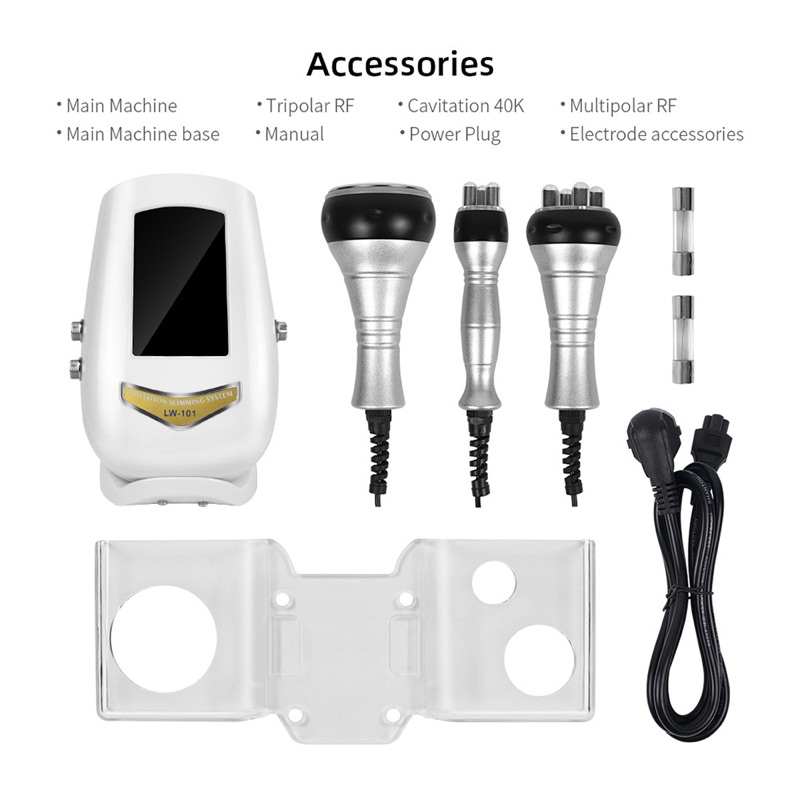 Máy siêu âm RF hóa lỏng mỡ, săn chắc body và xóa nhăn LW-101
