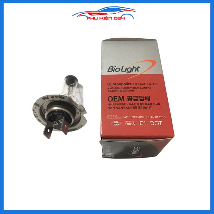 Bóng đèn pha xe hơi Biolight Hàn Quốc mã H7