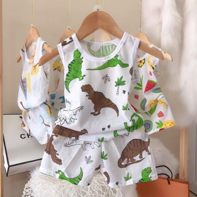 Bộ Sát Nách Thông Hơi Cho Bé