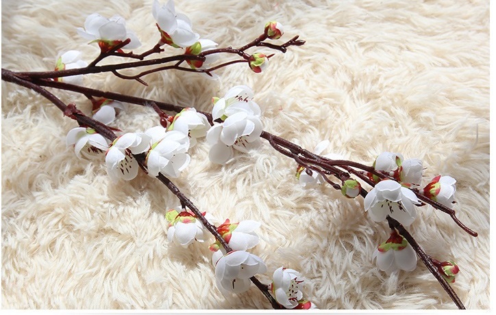 Hoa đào giả hoa lụa đẹp trang trí cao cấp