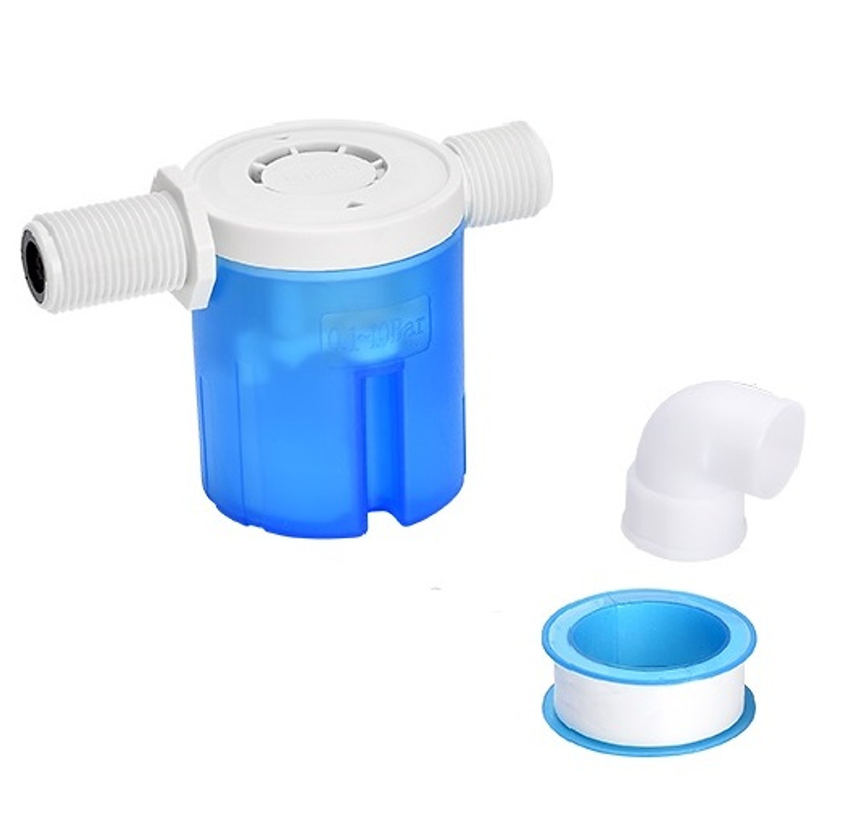 Van phao cơ thông minh ngang đầu ren 27 thế hệ mới - Chống tràn từ động (tặng kèm co và cao su non)