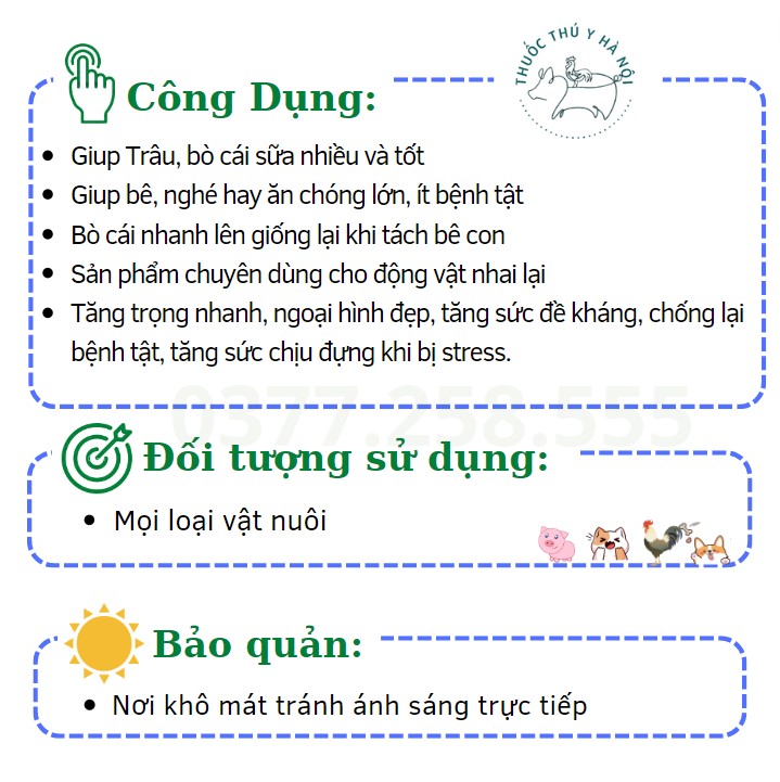 Siêu Vỗ Béo Bò Dê, Hàng Chuẩn Công Ty BigBoss