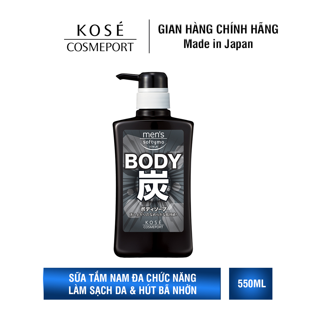 Sữa Tắm Chăm Sóc Da Dành Cho Nam Kosé Cosmeport Men s Softymo Body Soap S