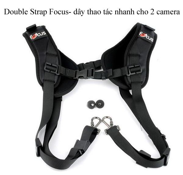 [HCM]dây đeo máy ảnh thao tác nhanh cho 2 camera