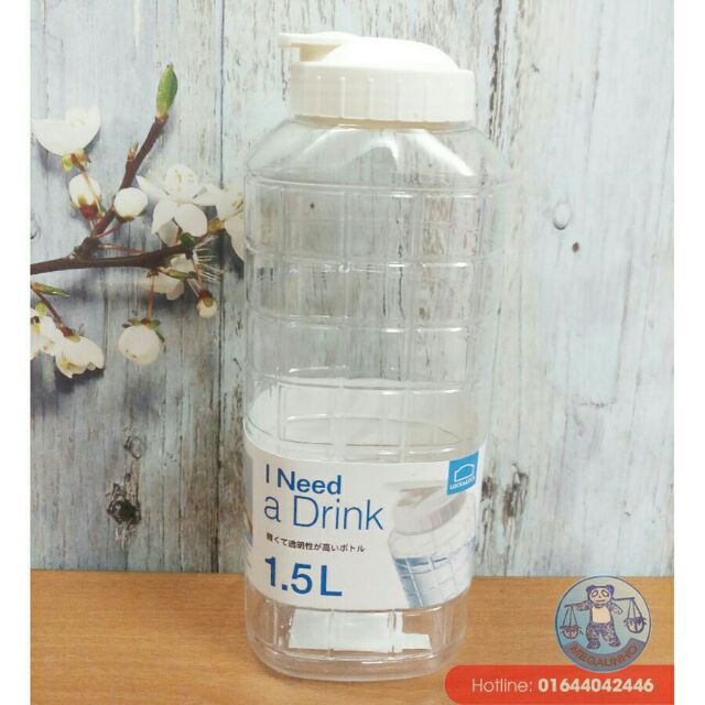 Bình Đựng Nước Lock & Lock 1 Lít/1,5 Lít