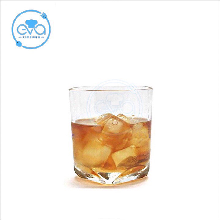 Bộ 12 ly thủy tinh uống trà bầu lùn góc 225ml