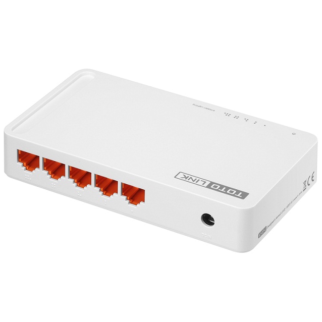 Switch Chia Mạng 5 Cổng Gigabit Totolink S505G
