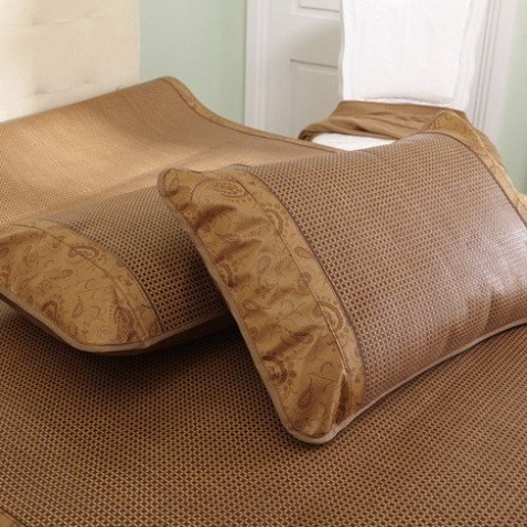 GỐI TRÚC MÂY HẠT ĐIỀU HOÀ CAO CẤP (vỏ+lõi)