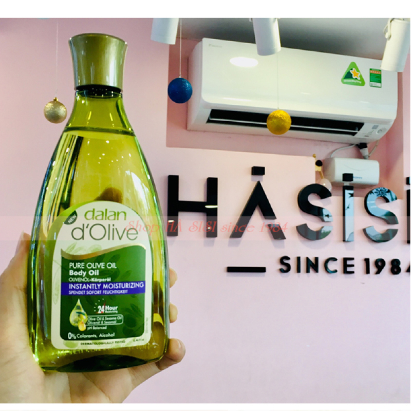 TINH DẦU MASSAGE DALAN - Dolive Body Oil Olive Oil 250ml nhập khẩu