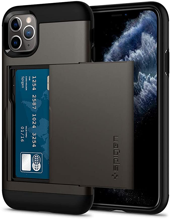 Ốp iPhone 11/11 Pro/11 Pro Max Spigen Slim Armor CS - Hàng Chính Hãng