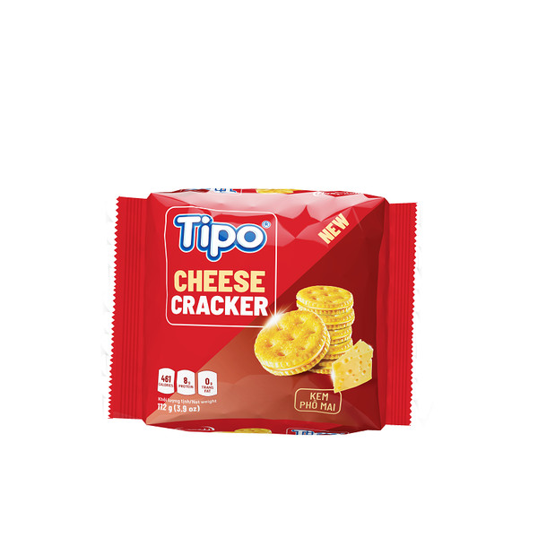 Combo 3 gói Bánh Tipo Cracker Cheese