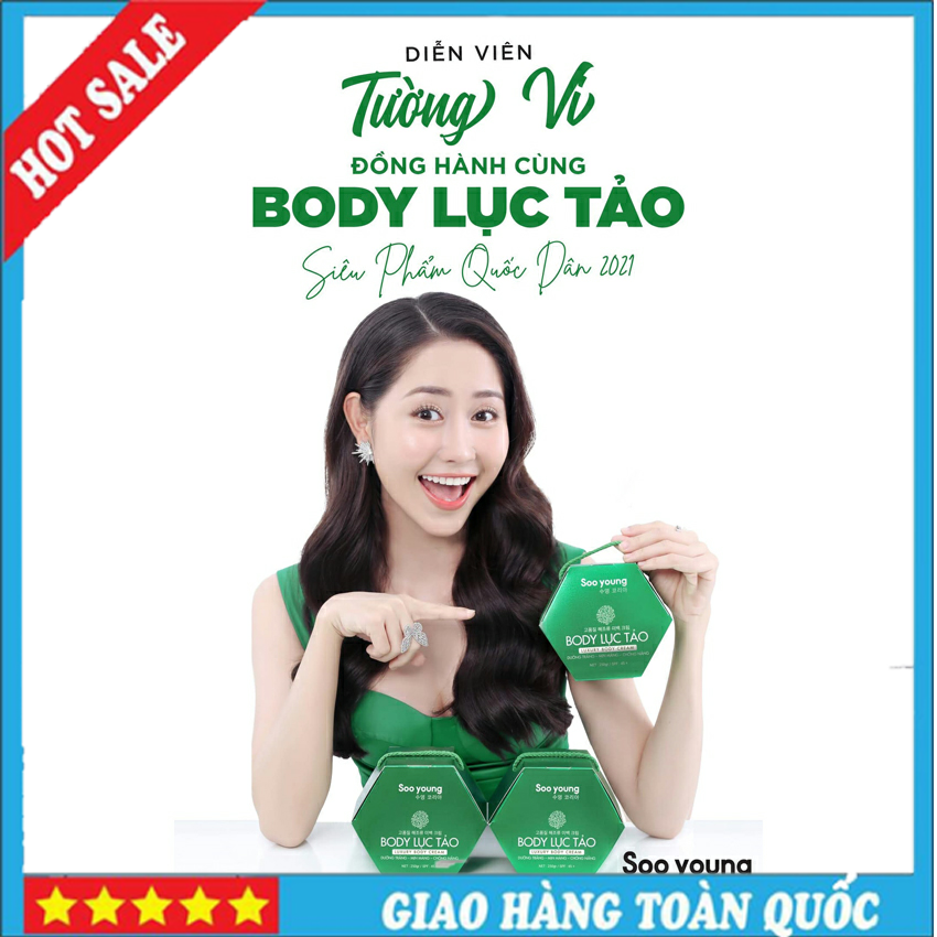 [Chính Hãng] KEM BODY TẢO LỤC SOO YOUNG HÀN