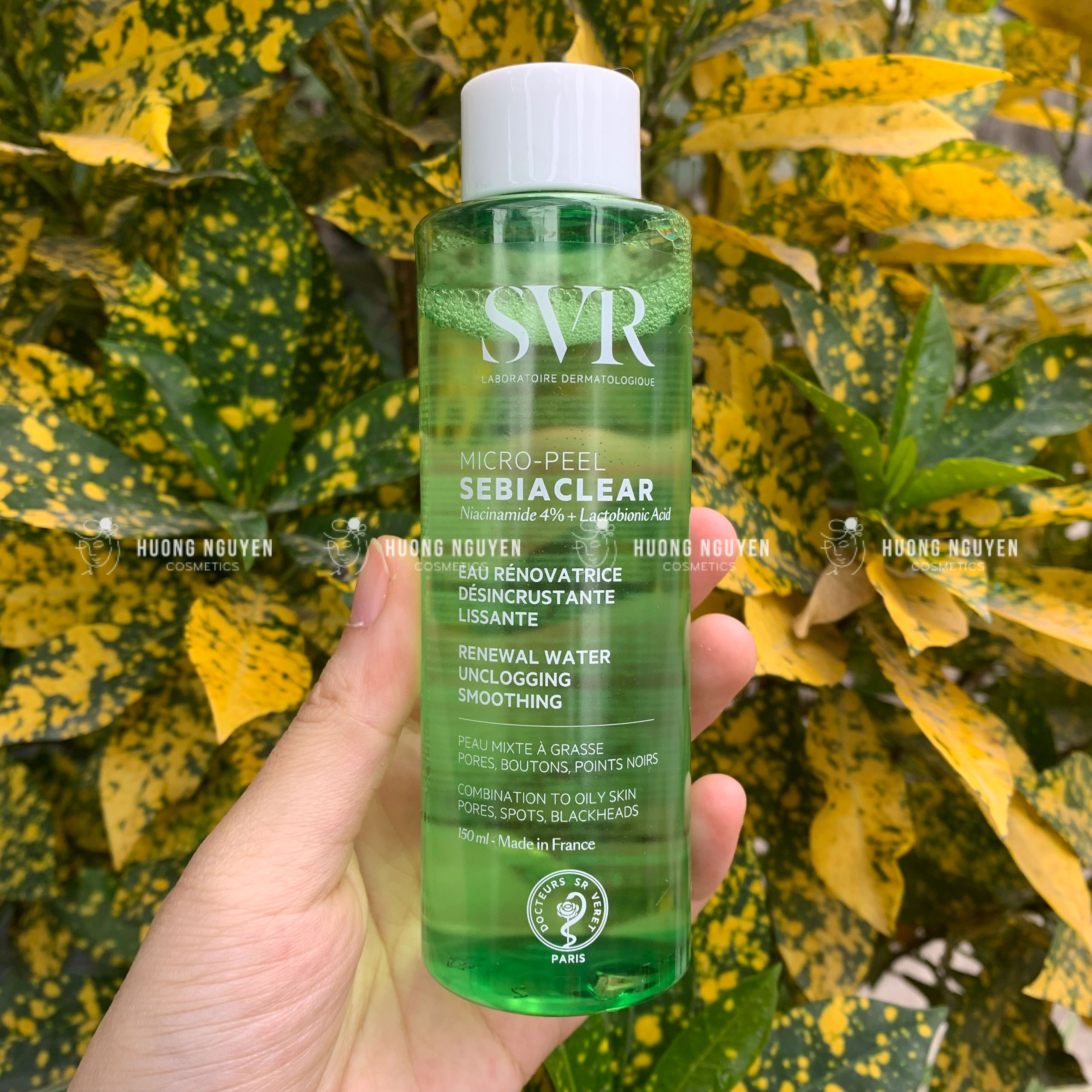 Nước Hoa Hồng SVR Sebiaclear Micro-Peel 150ml