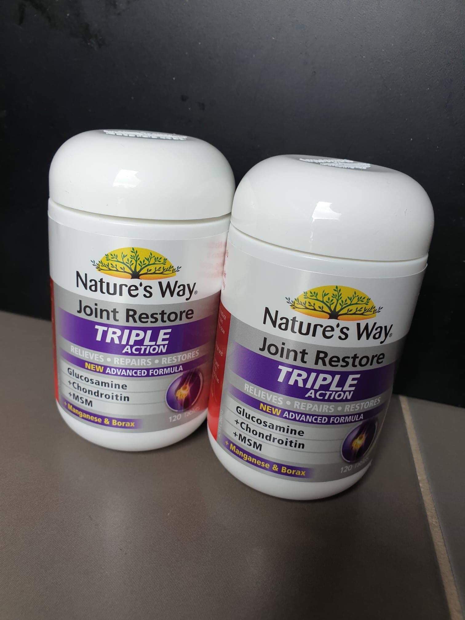 Viên Uống Hỗ Trợ Xương Khớp Nature's Way JOINT RESTORE TRIPLE ACTION