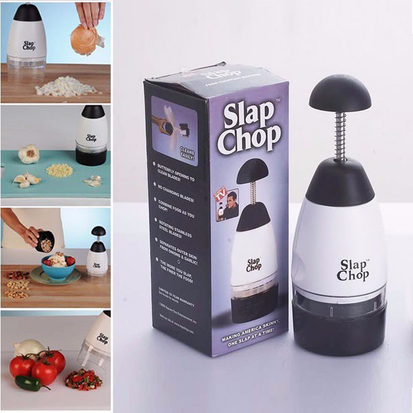 Dụng Cụ Dập Tỏi, Hành, Ớt Đa Năng Cực Nhanh