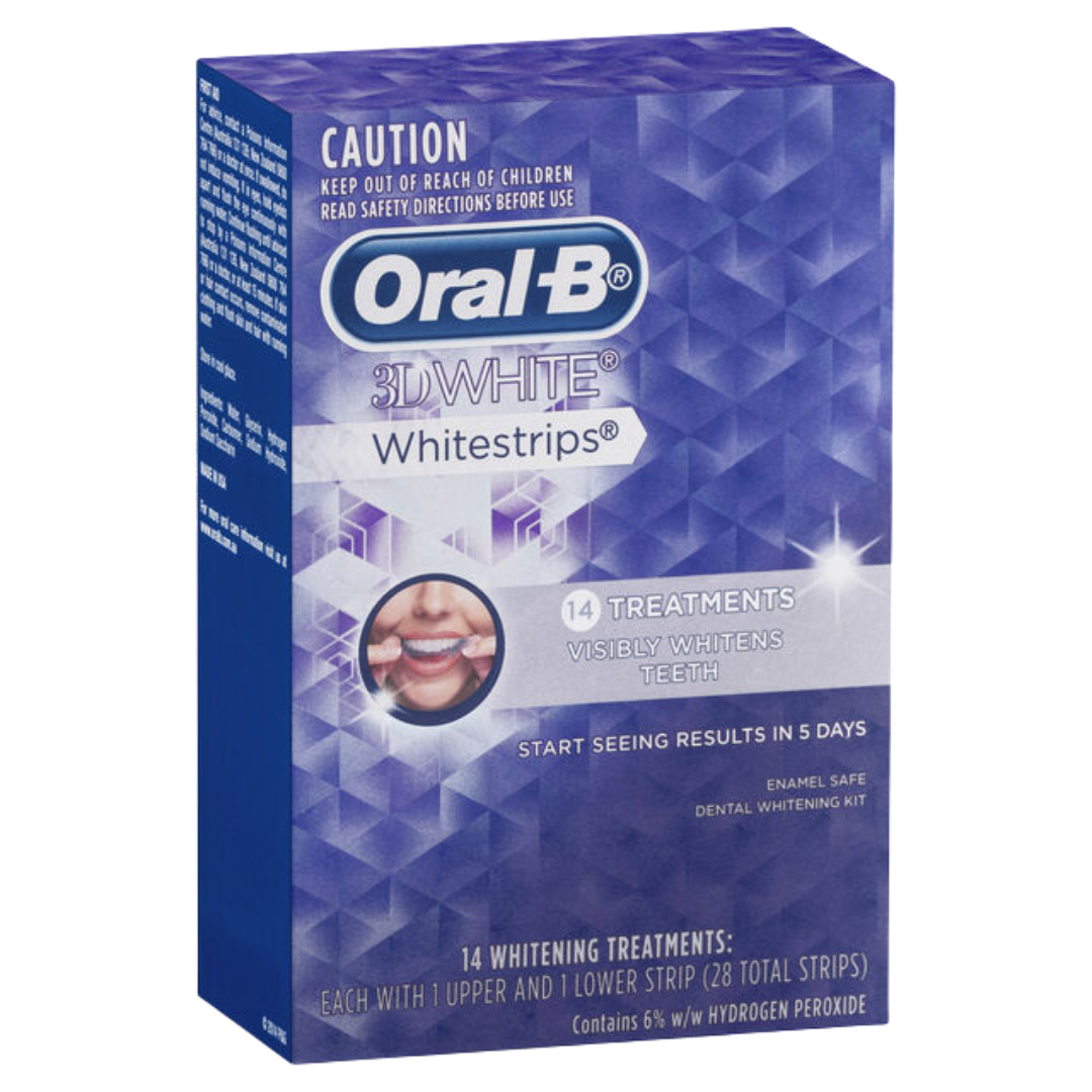 Miếng Dán Trắng Răng Oral-B 3DWhite WhiteStrips