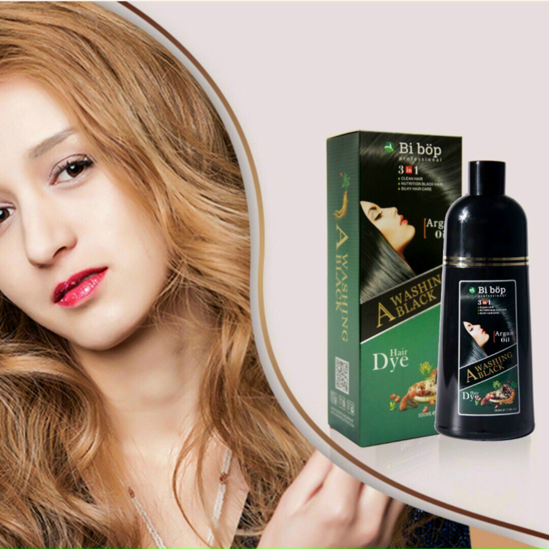Dầu gội ĐEN tóc thảo dược Nhật Bản BI BOP chỉ dành cho tóc bạc