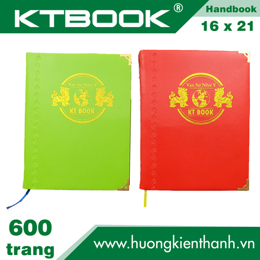 SỔ BÌA DA CAO CẤP HANDBOOK VUÔNG 600 TRANG