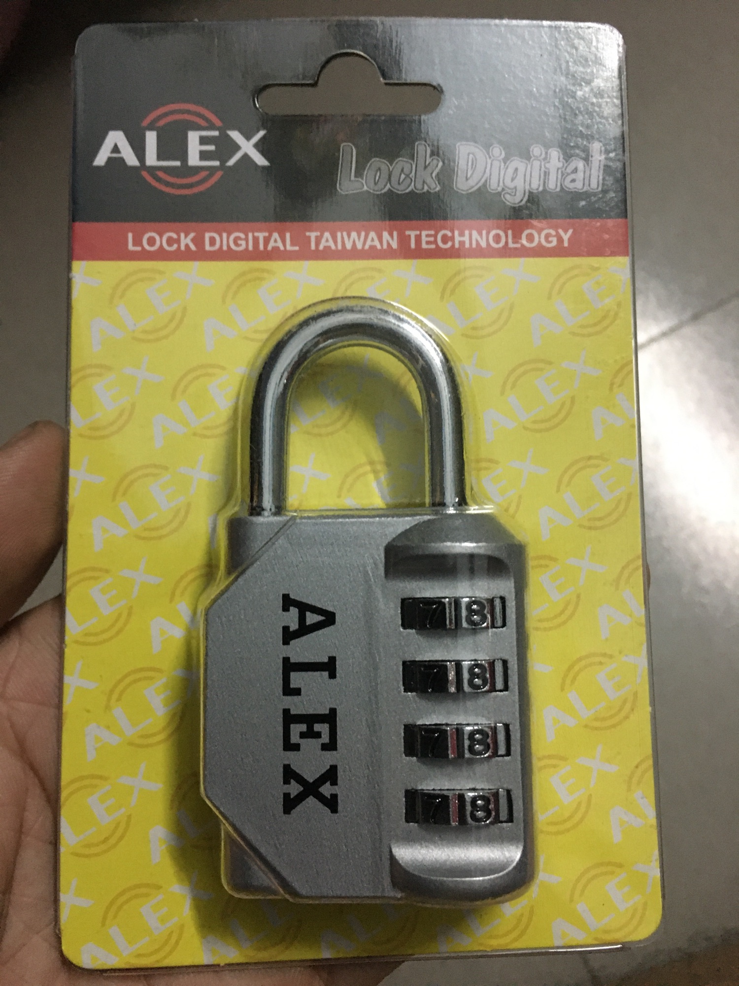 [HCM]khoá 4 số Alex chính hãng