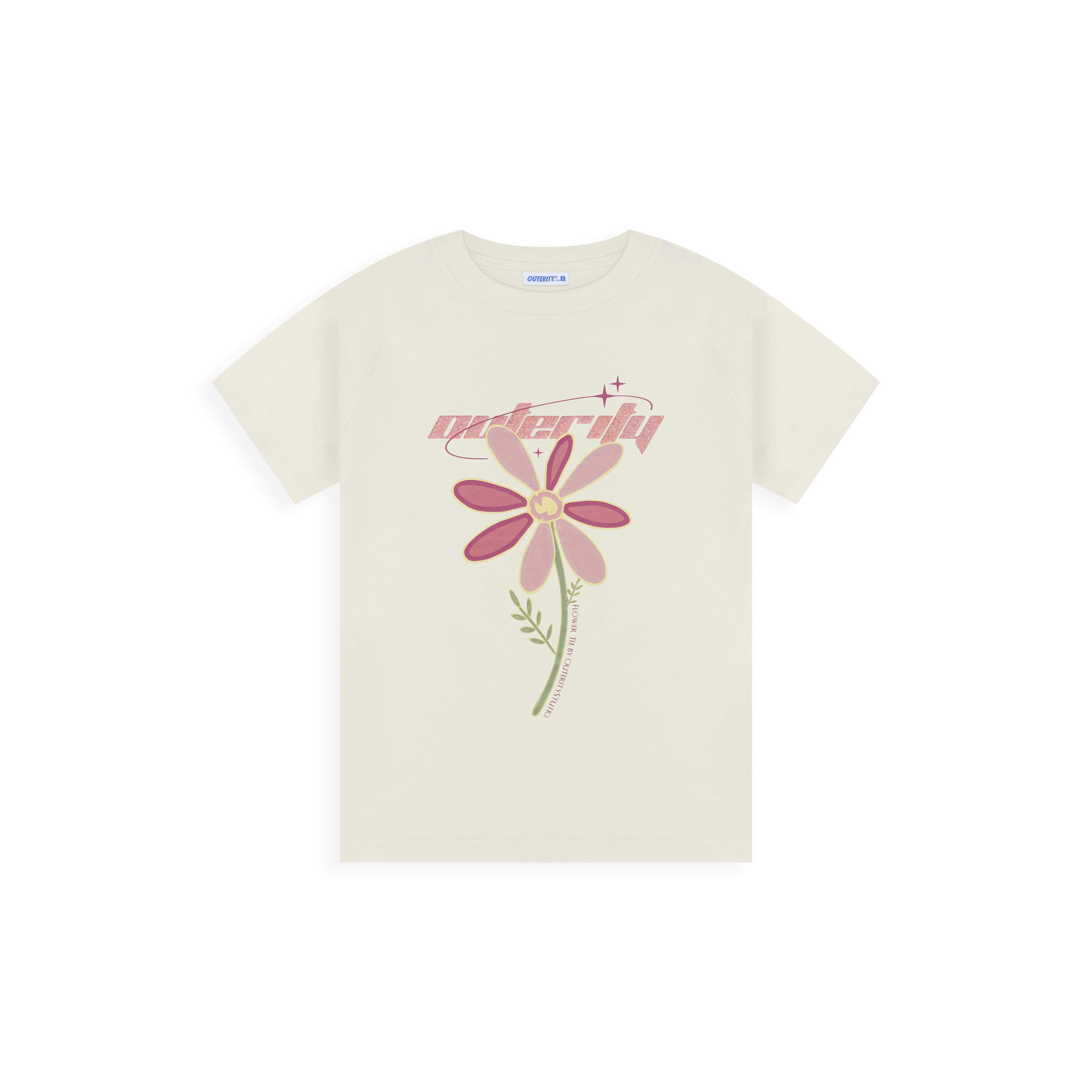 Áo thun nữ Baby Tee Thêu Outerity Daisy