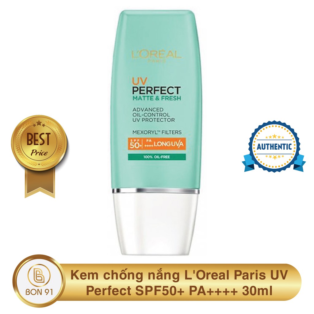 Kem Chống Nắng Kiềm Dầu Loreal SPF 50+/PA++++ (30ml)