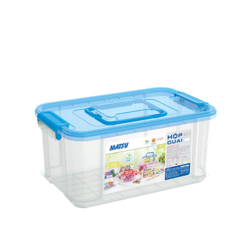 [BỘ 3 HỘP] Trọn bộ 3 hộp gài Duy tân 1500ml (1,5L) - 3700ml (3,7L) - 7200ml (7,2L) có quai xách đựng thực phẩm an toàn , tiện lợi