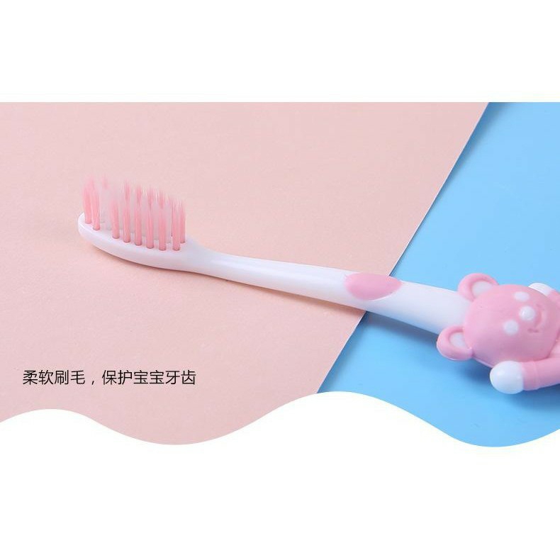 Sét 4 bàn chải đánh răng trẻ em hàng xuất Nhật