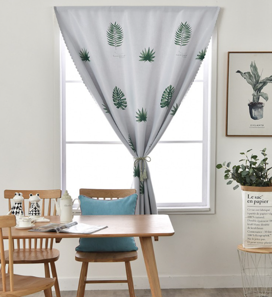 Rèm dán cửa không cần thanh treo size 1m x 2m