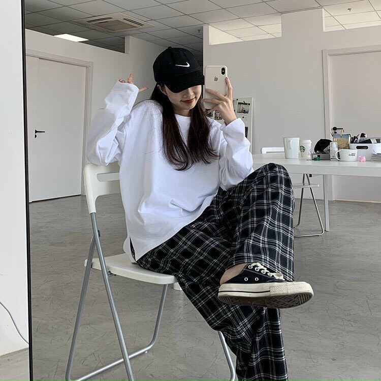 Quần kate caro phong cách cá tính TTSLA0448