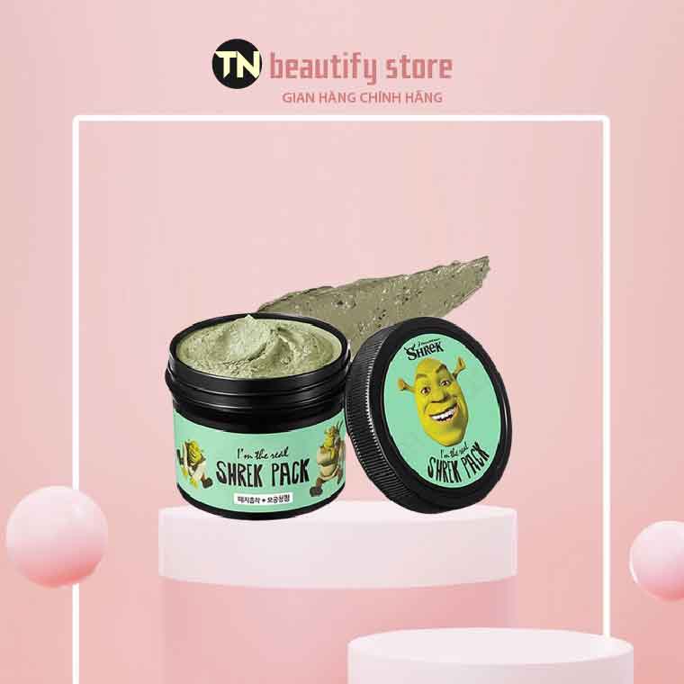 Mặt Nạ Đất Sét Bạc Hà Dream Work I’m the Real Shrek Pack