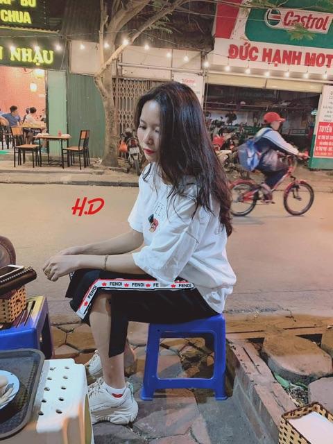 Quần ống rộng Phen Đi xẻ gấu HDA0719