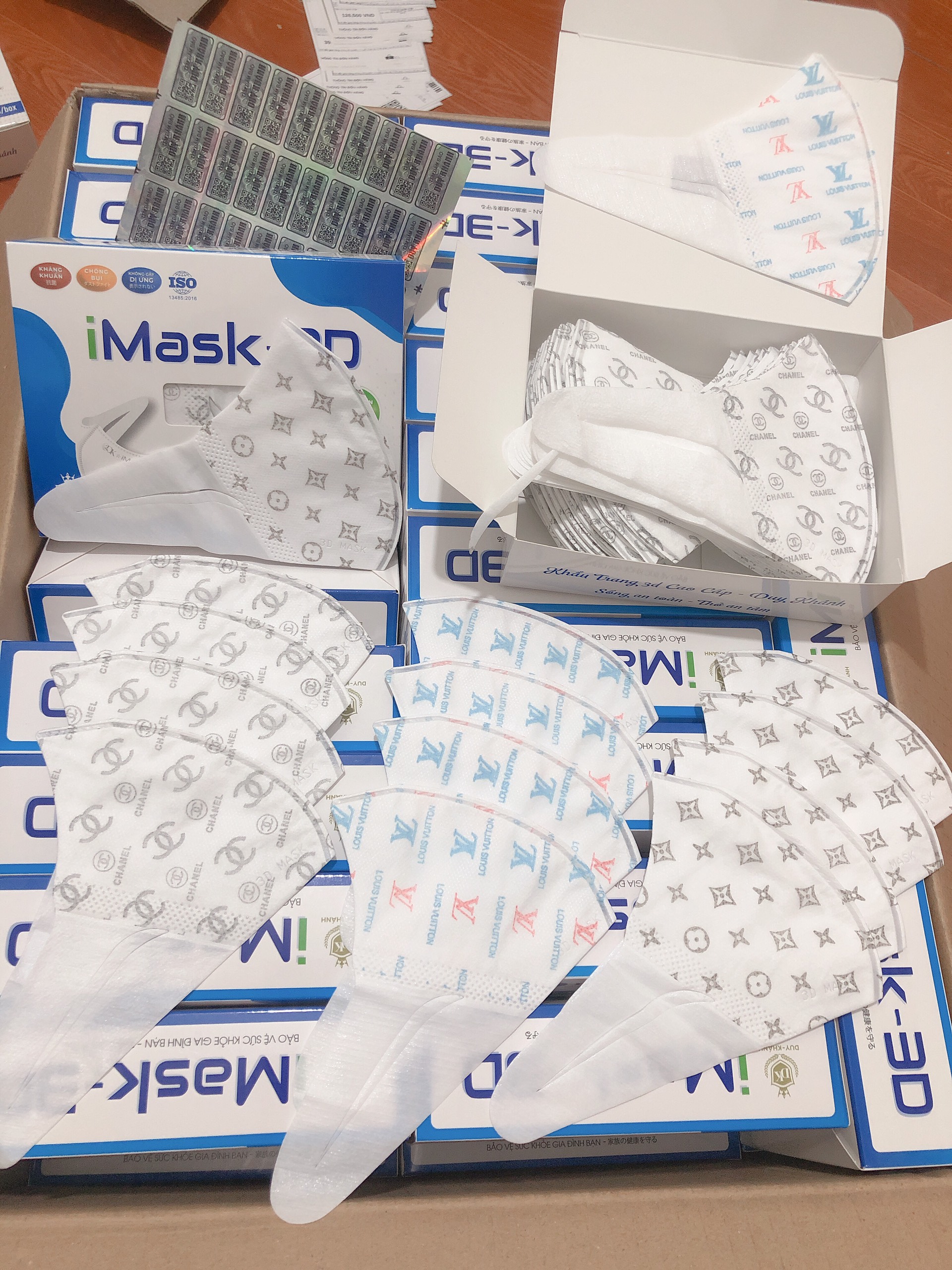Hộp 50 chiếc khẩu trang 3D iMask
